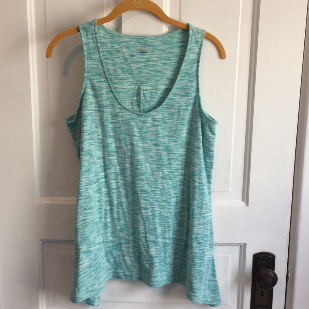 Columbia Tank with handkerchief hemline